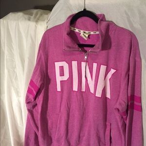 Pink sz medium pink sweatshirt